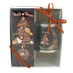 Obrázek pro produktDárkový balíček Veselé Vánoce medovník