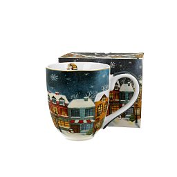 Obrázek pro produkt Hrnek Christmas City 1l porcelán