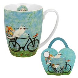 Obrázek pro produkt Hrnek Kolo 0,36l porcelán