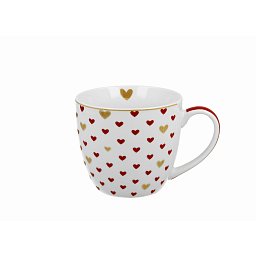 Obrázek pro produkt Hrnek Red Hearts 0,46l porcelán