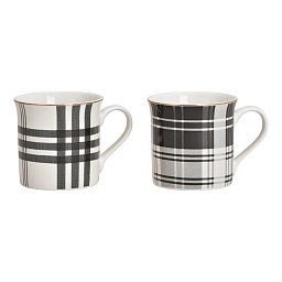 Obrázek pro produktHrnek Black Check 0,3l porcelán