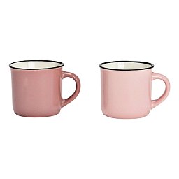 Obrázek pro produkt Hrnek Espresso Pink 100ml (2barvy) porcelán