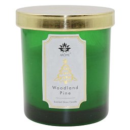 Obrázek pro produkt Svíčka s víčkem Woodland Pine 125g