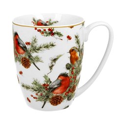 Obrázek pro produkt Hrnek Christmas Birds 0,36l porcelán