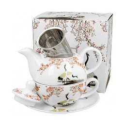 Obrázek pro produkt Set pro jednoho Sakura 0,35l porcelán