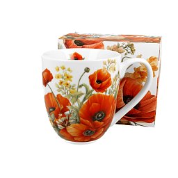 Obrázek pro produkt Hrnček Poppies 1l porcelán