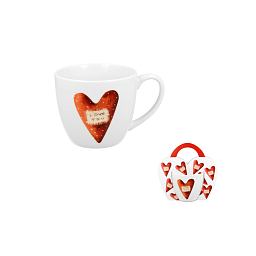 Obrázek pro produkt Hrnček Love You 0,46l porcelán