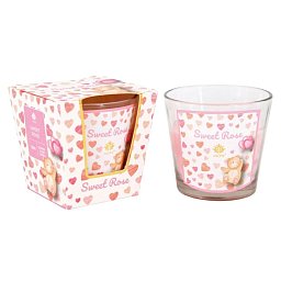 Obrázek pro produkt Sviečka Sweet Rose 120g
