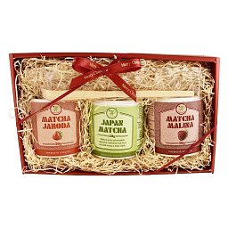 Darčekový balíček MATCHA červený Obrázek pro produkt Darčekový balíček MATCHA červený