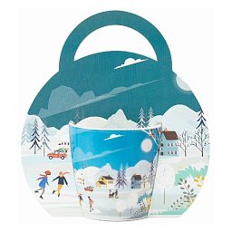 Hrnček Klzisko 0,3l porcelán Obrázek pro produkt Hrnček Klzisko 0,3l porcelán