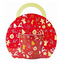 Hrnček Vianočné motívy 0,3l porcelán Obrázek pro produkt Hrnček Vianočné motívy 0,3l porcelán