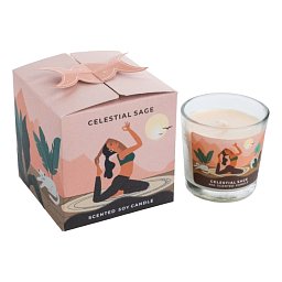 Obrázek pro produkt Sójová vonná sviečka Celestial Sage 60g