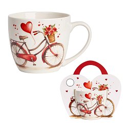 Obrázek pro produkt Hrnek Bike 0,46l porcelán