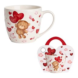 Obrázek pro produkt Hrnček Bear with Balloons 0,46l porcelán