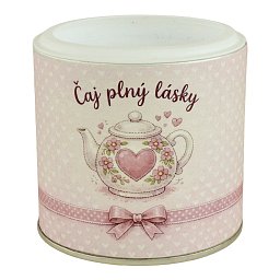 Obrázek pro produkt Čaj plný lásky ružová darčeková dóza