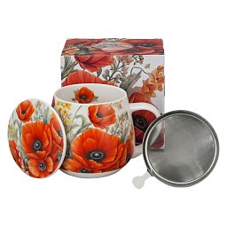 Obrázek pro produkt Hrnček byl. Poppies 0,43l porcelán
