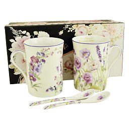 Obrázek pro produkt Set pro dva Luční zahrada 0,25l porcelán