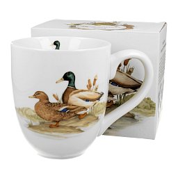 Obrázek pro produkt Hrnek Divoké kachny 1l porcelán
