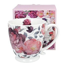 Obrázek pro produkt Hrnek Roses White 0,51l porcelán