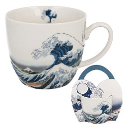 Obrázek pro produkt Hrnek Great Wave 0,46l porcelán