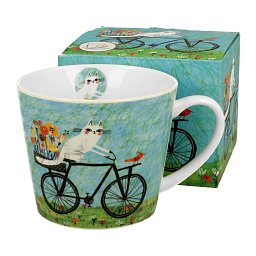 Obrázek pro produkt Hrnek Kolo 0,6l porcelán