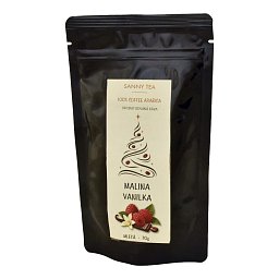 Obrázek pro produkt Káva mletá Malina vanilka 70g