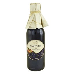 Obrázek pro produkt 100% ovocný sirup BIO Borůvka 0,25l