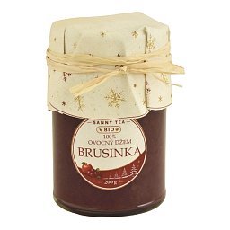 Obrázek pro produkt 100% ovocný džem BIO Brusinka 200g