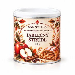 Obrázek pro produkt Ovocný čaj Jablková štrúdľa v dóze 50g