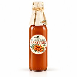 Obrázek pro produkt 100% podzimní ovocný sirup Rakytník 0,25l