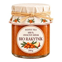 Obrázek pro produkt 100% podzimní ovocný džem BIO Rakytník 200g