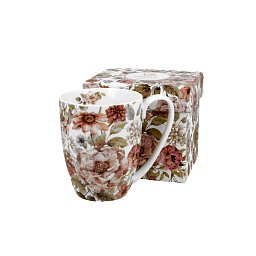 Obrázek pro produkt Hrnek Pastel Flowers White 0,38l