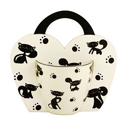 Obrázek pro produkt Hrnek Black Cats 0,46l porcelán