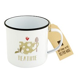 Obrázek pro produkt Hrnek Teatime 0,4l plechový