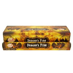Obrázek pro produktVonné tyčinky Tulasi Dragons Fire 20ks