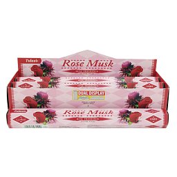 Obrázek pro produkt Vonné tyčinky Rose Musk 20ks