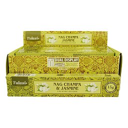 Obrázek pro produkt Vonné tyčinky Nag Champa & Jasmine 15g