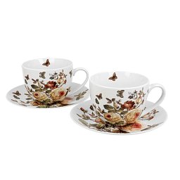 Obrázek pro produkt Set pro dva Zahra 0,28l porcelán