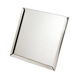 Obrázek pro produkt Štítek na dózu magnet stříbný 10x10cm