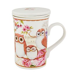 Obrázek pro produkt Hrnek byl. Owls 0,3l porcelán