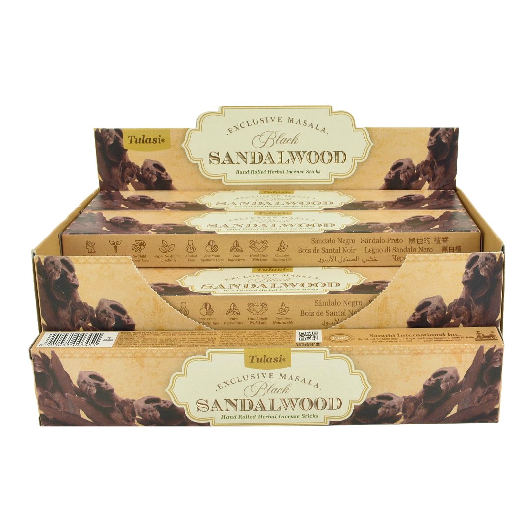 Vonné tyčinky Black Sandalwood 15g Obrázek produktu Vonné tyčinky Black Sandalwood 15g